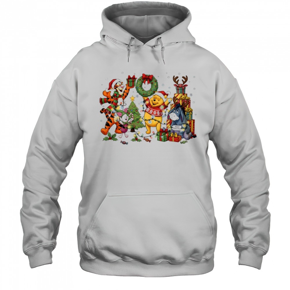 Winnie-the-Pooh funny character Merry Christmas 2025 shirt