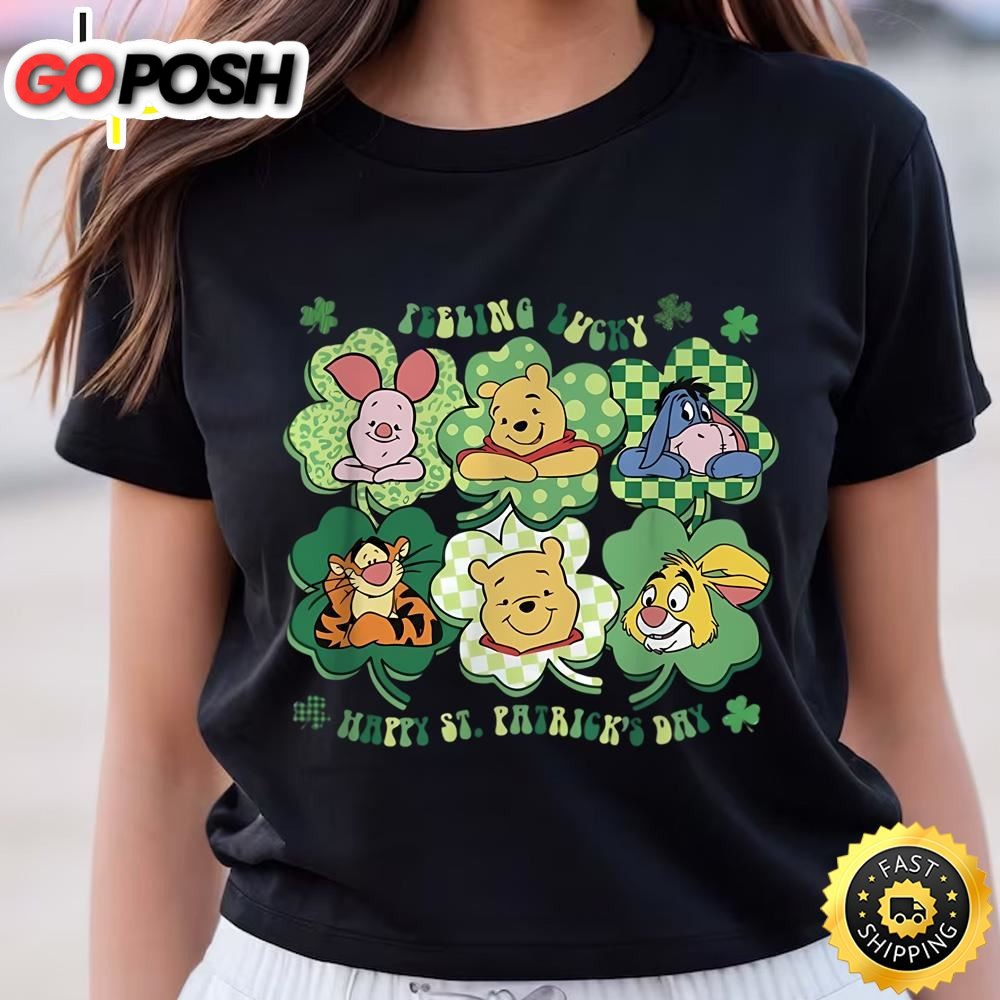 Winnie The Pooh Happy St. Patricks Day Disney Shirt