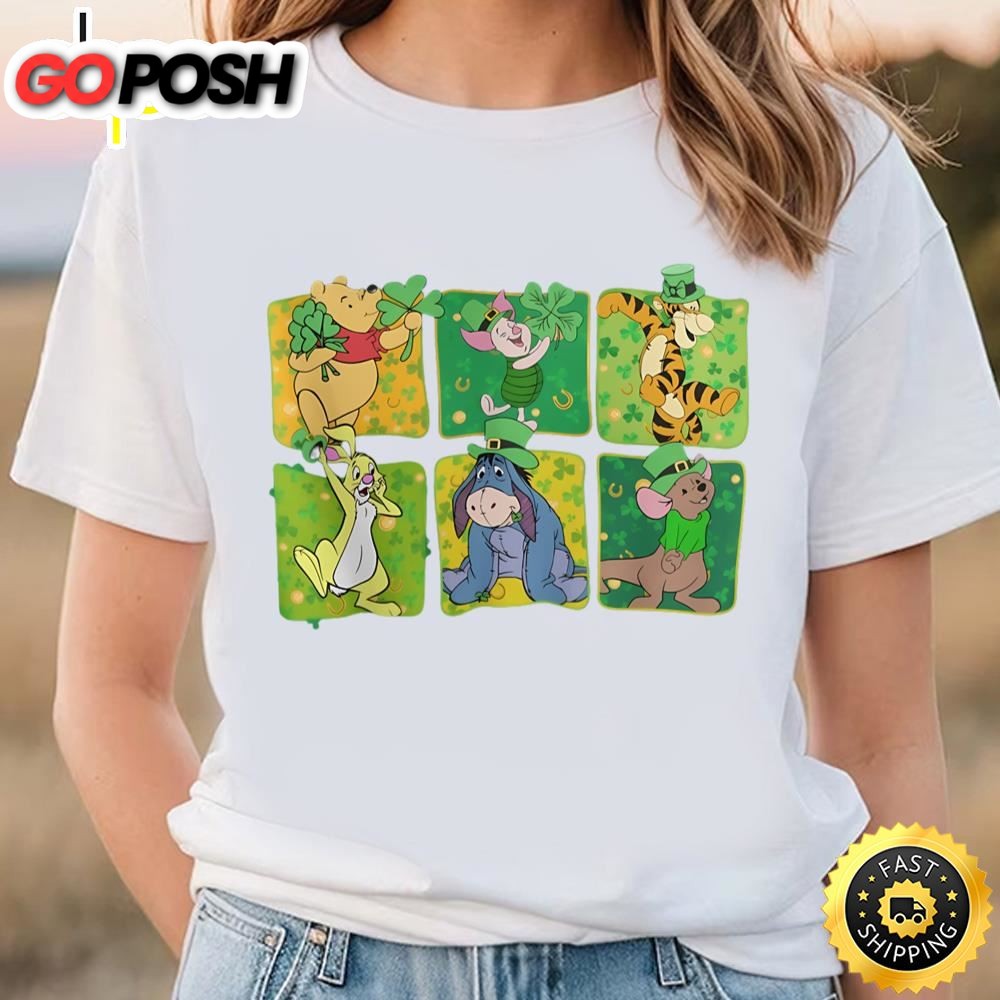 Winnie The Pooh St. Patricks Day Disney St Patricks Shirt