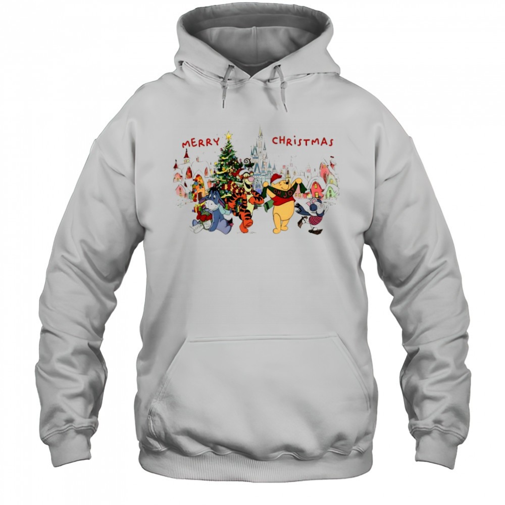 Winnie the Pooh Tigger friends Merry Christmas 2025 shirt