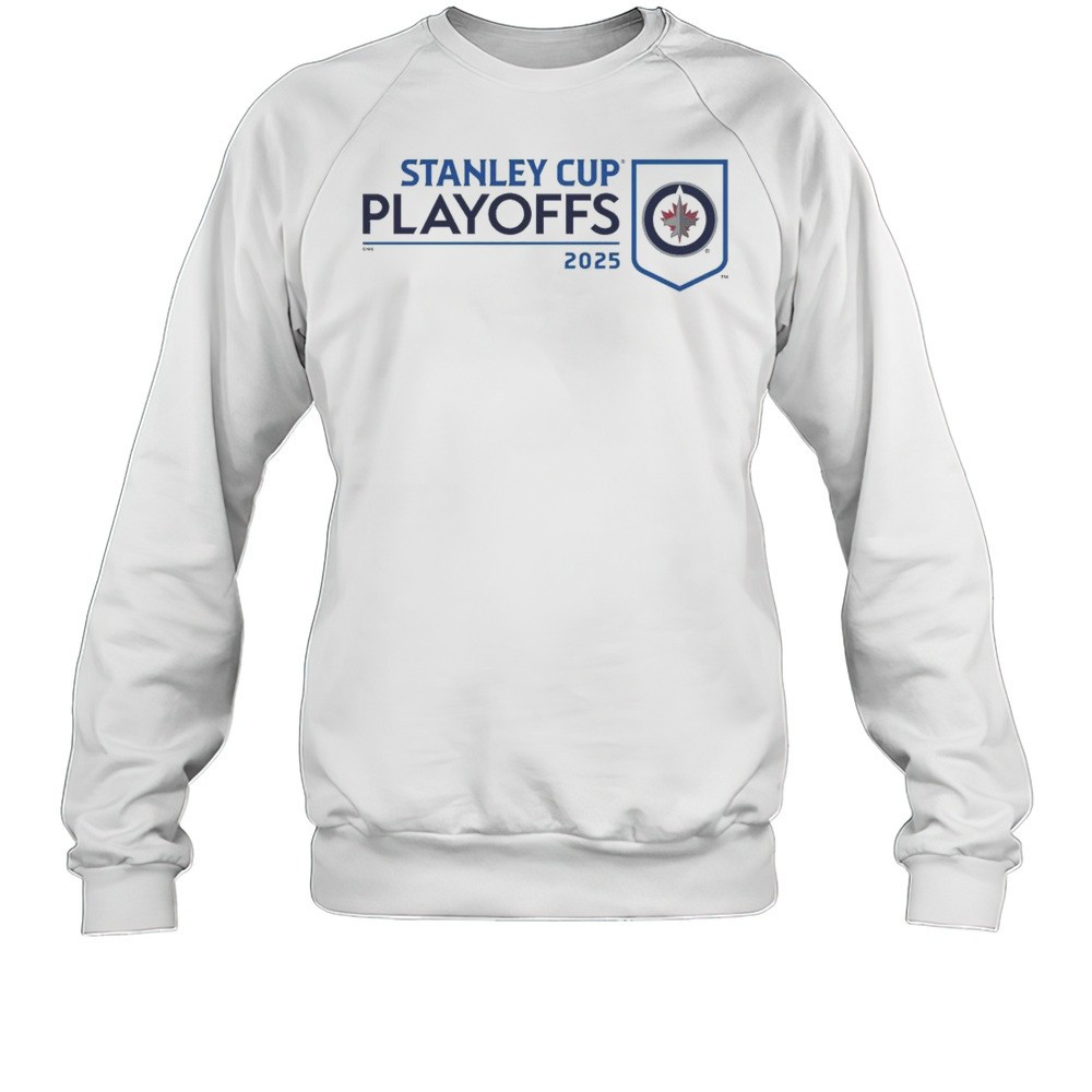 Winnipeg Jets 2025 Stanley Cup Playoffs Logo Shirt