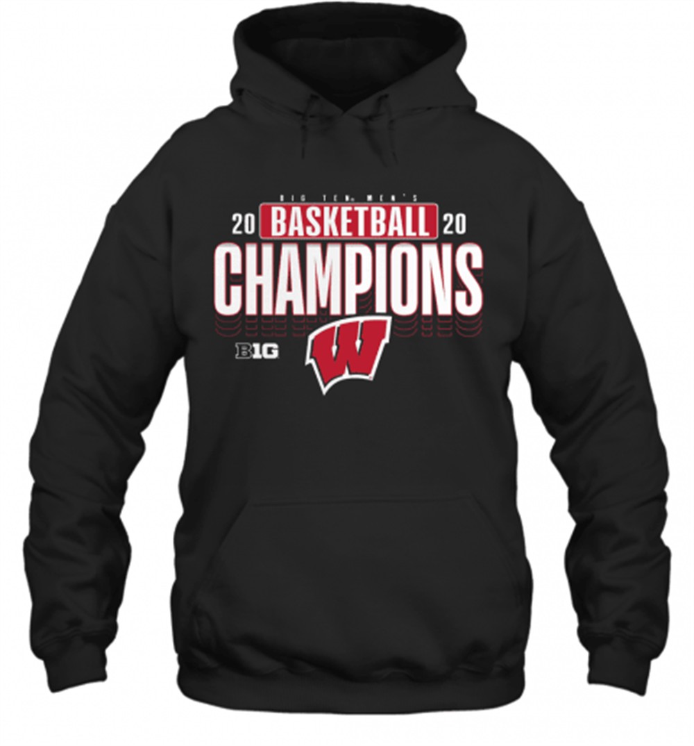 Wisconsin Badgers 2020 Big Ten MenS Basketball Champions T-Shirt