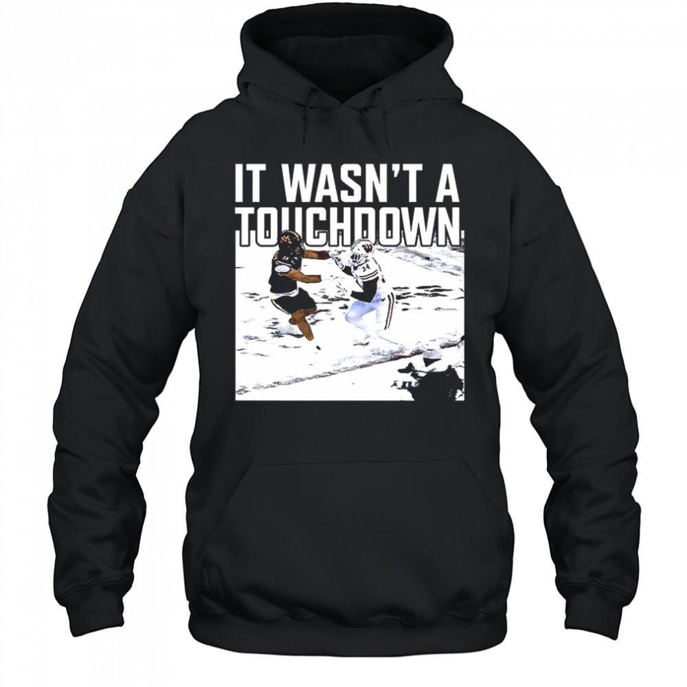 Wisconsin Badgers vs Minnesota Golden Gophers it wasnt a touchdown shirt