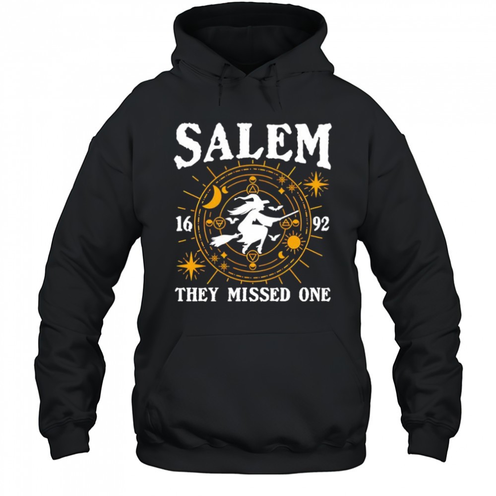 Witch Salem they missed one 1692 graphic shirt