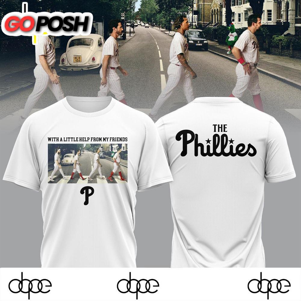 With A Little Help From My Friends’ Phillies Shirt