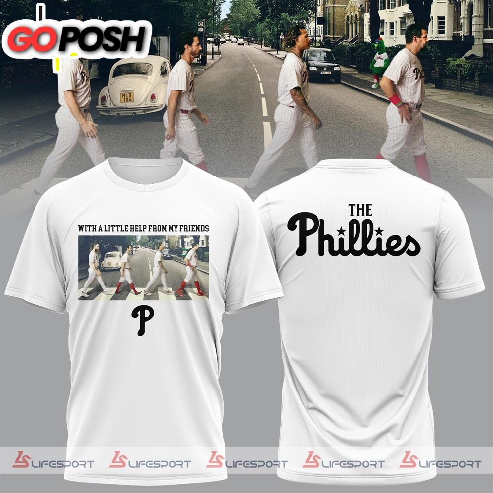 With A Little Help From My Friends’ Phillies Shirt