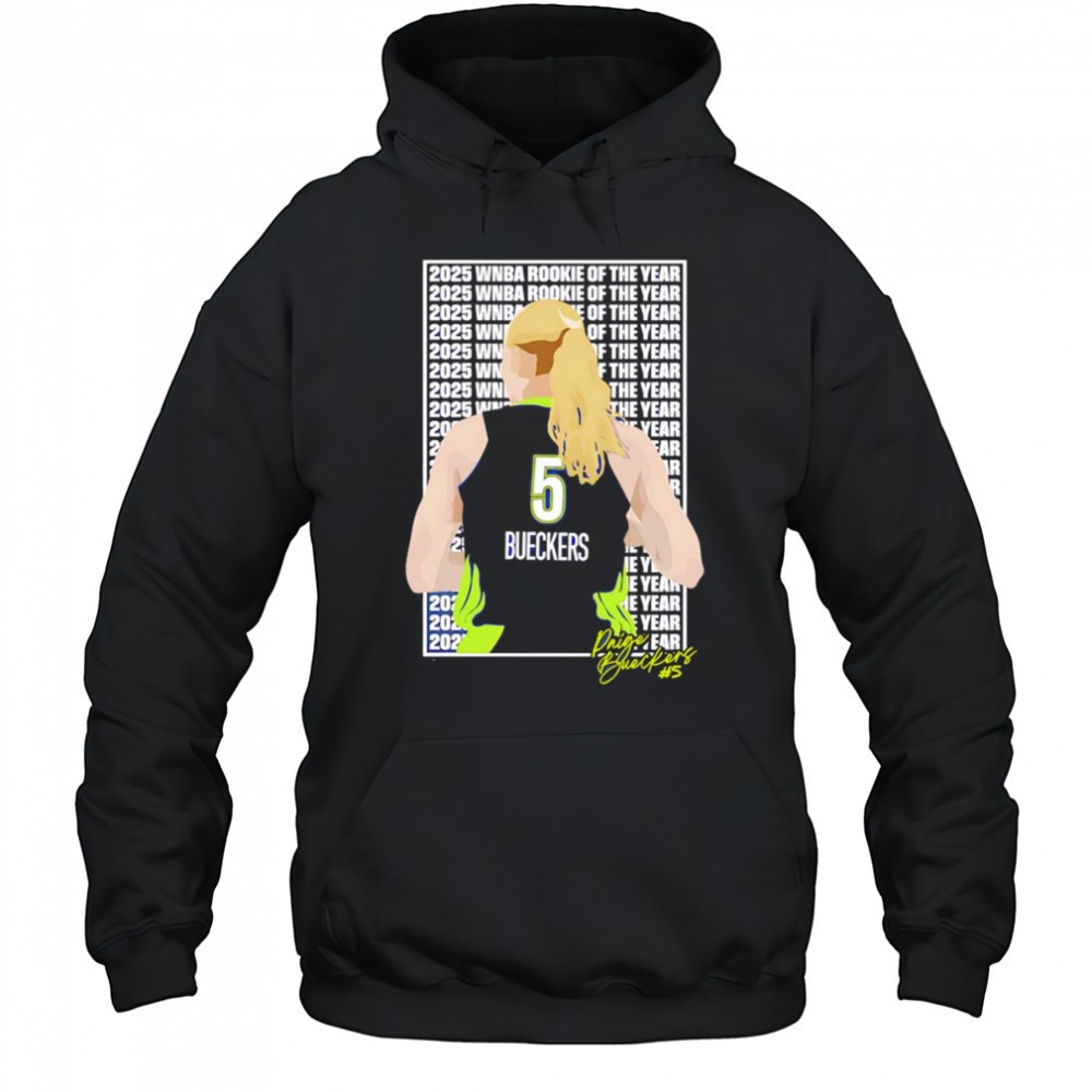 WNBA Rookie of the Year Paige Bueckers shirt
