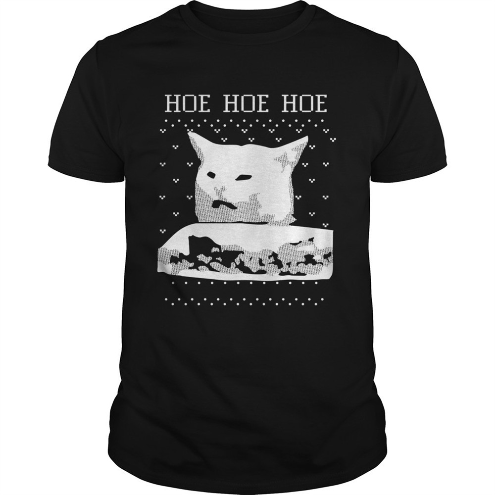 woman-yelling-cat-hoe-hoe-hoe-ugly-christmas-shirt-odeib94b Woman Yelling Cat Hoe hoe hoe ugly christmas shirt