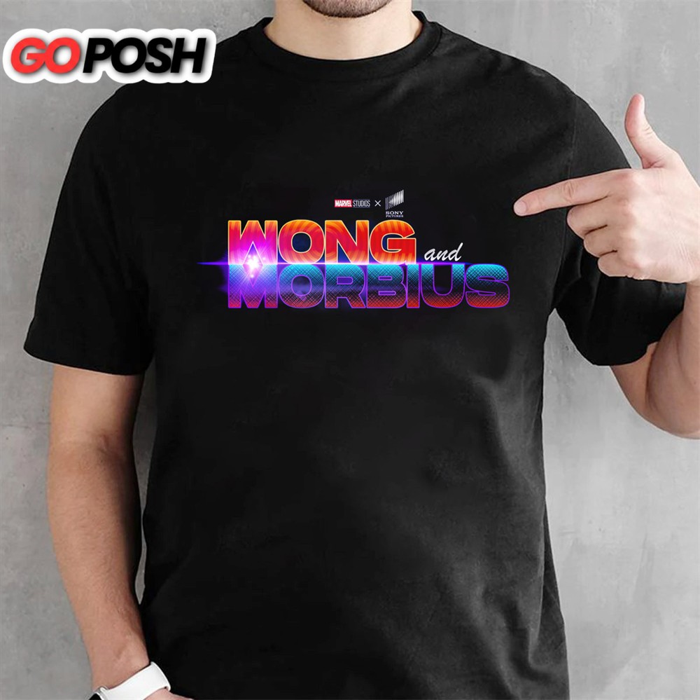 Wong and Morbius Marvel Studios Logo Unisex T Shirt