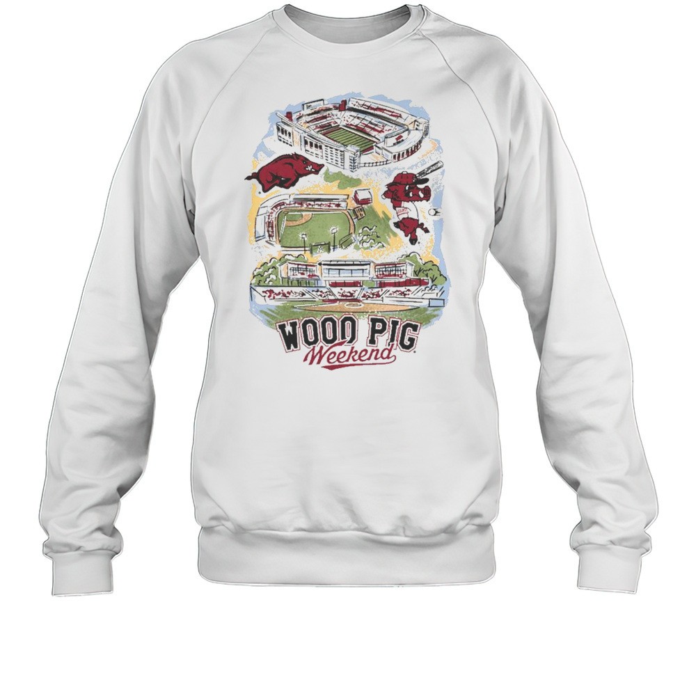Woo Pig Weekend Arkansas Razorbacks Baseball NCAA 2025 T-shirt
