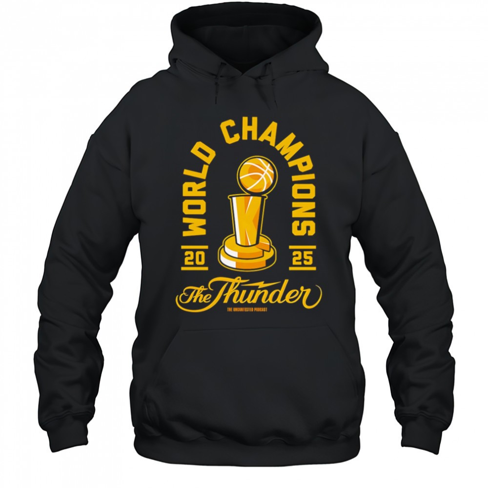 World Champions 2025 the Thunder shirt