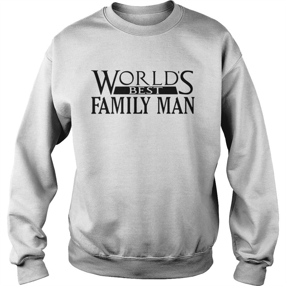 Worlds Best Family Man Christmas Vacation Movie Dad shirt
