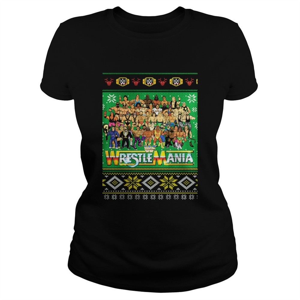 wrestlemania-3d-christmas-shirt-ea4m8p2y WrestleMania 3D Christmas shirt