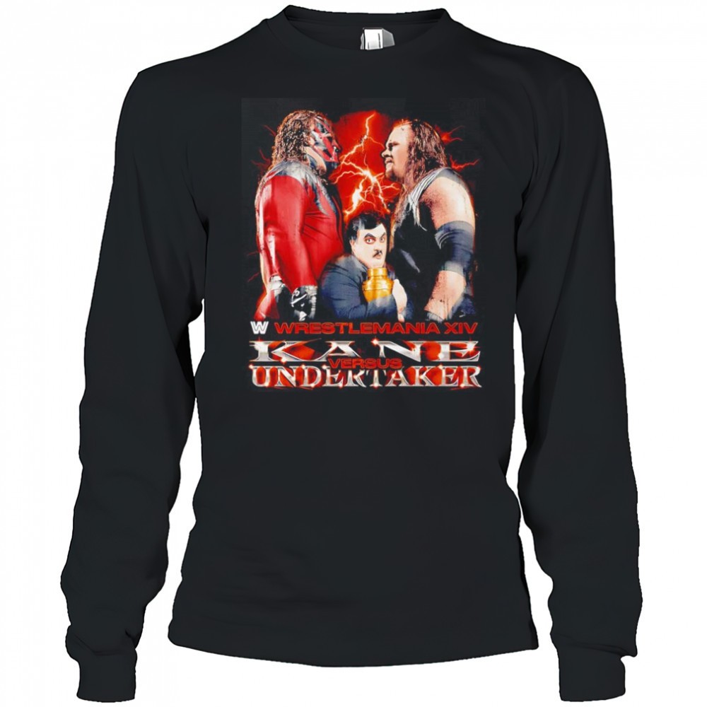 wrestlemania-xiv-undertaker-vs-kane-retro-shirt-9i3123wj WrestleMania XIV Undertaker vs Kane retro shirt