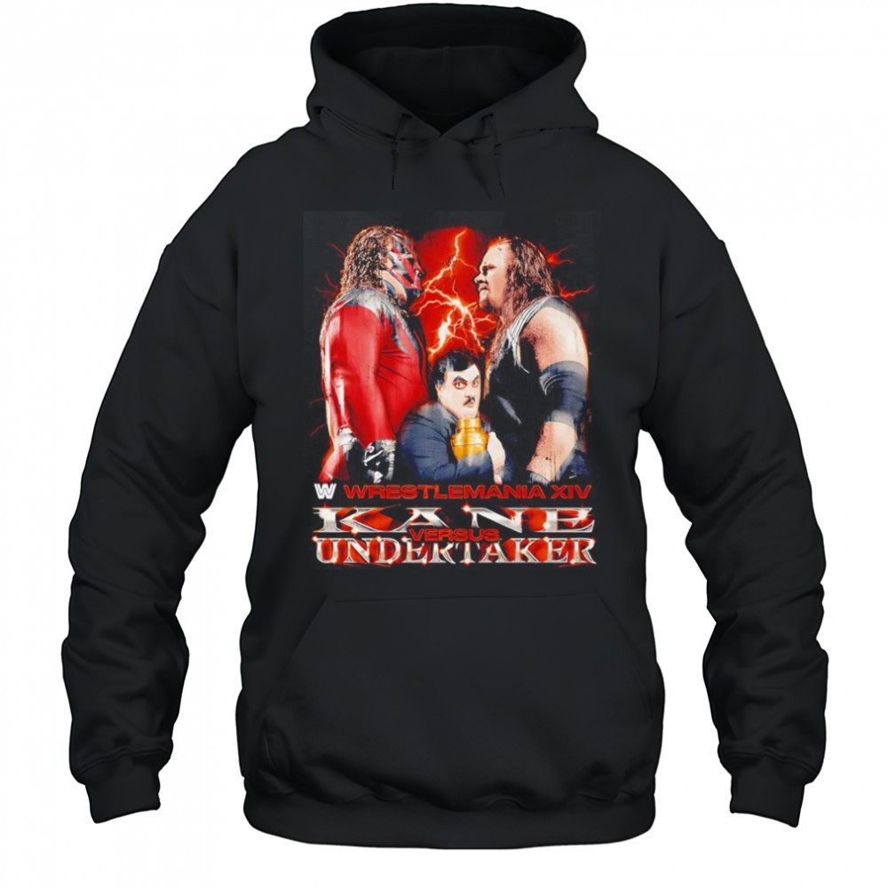 WrestleMania XIV Undertaker vs Kane retro shirt