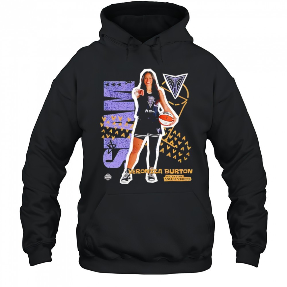 WSLAM Golden State Valkyries Veronica Burton shirt