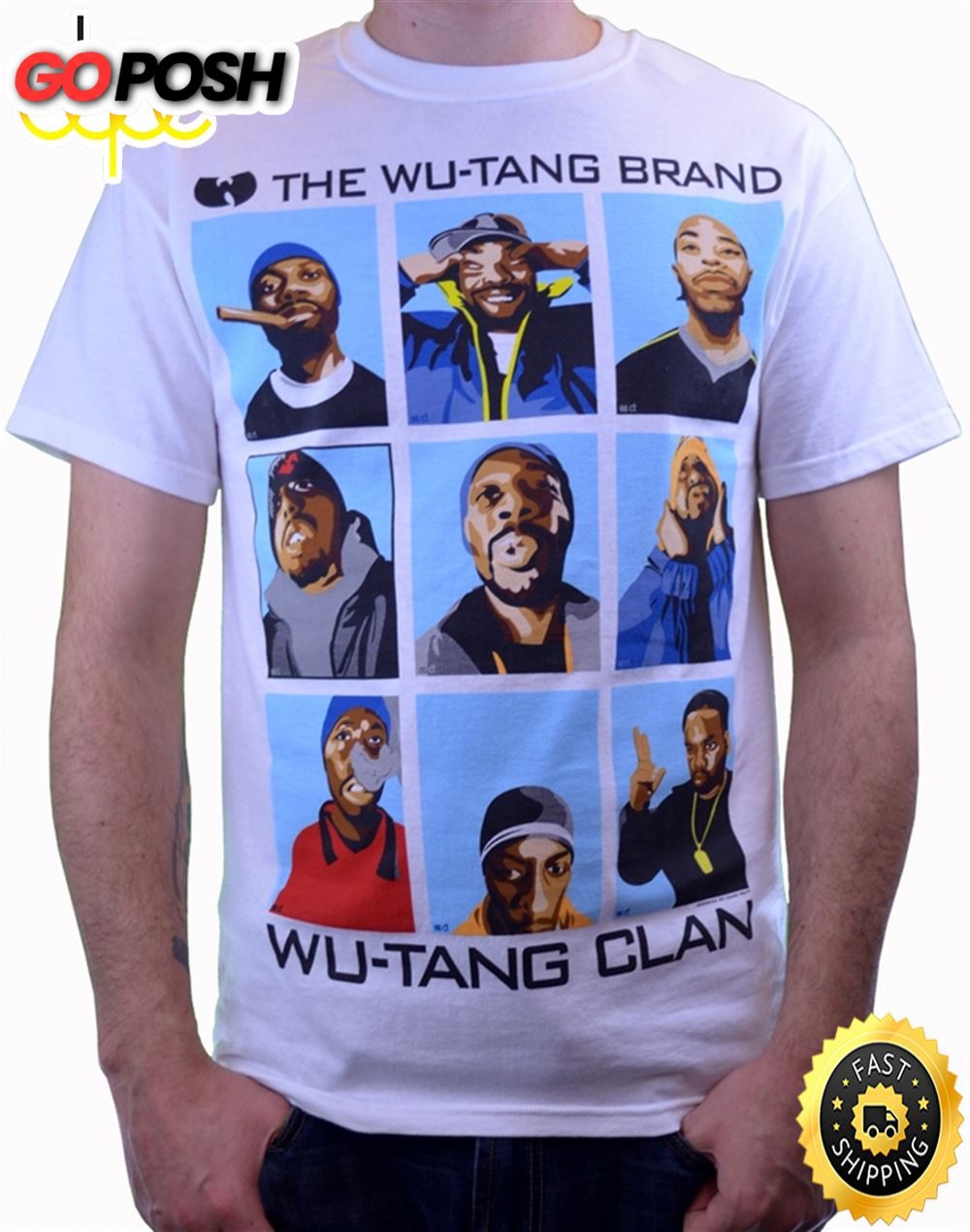 Wu Brand Tee Wu-Tang Clan Hip Hop T-Shirts