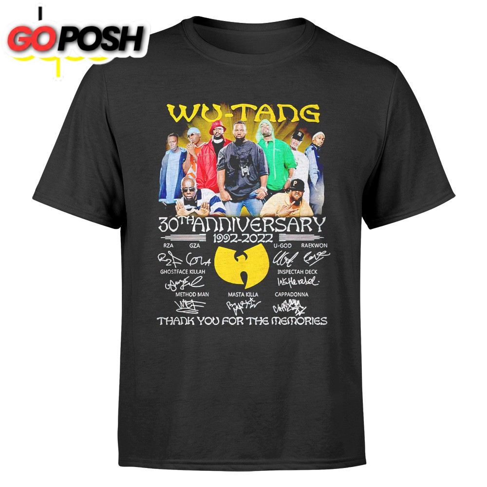 Wu-tang 30th Anniversary 1992-2025 T-shirt
