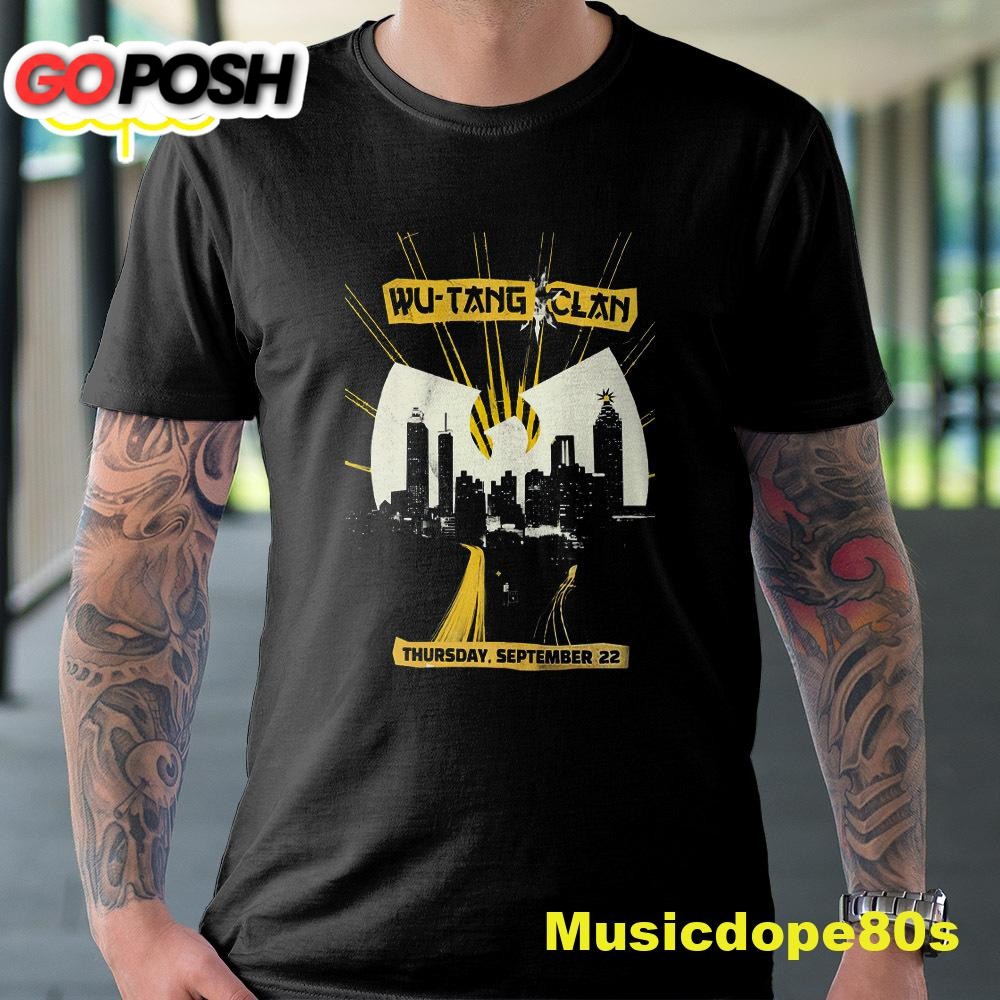 Wu-tang And Nas New York State Of Mind Tour 2025 Atlanta Unisex T-shirt