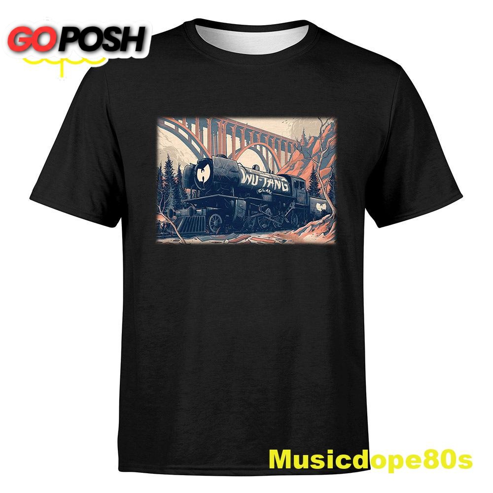 Wu-tang And Nas New York State Of Mind Tour 2025 Cuyahoga Falls Ohio T-shirt
