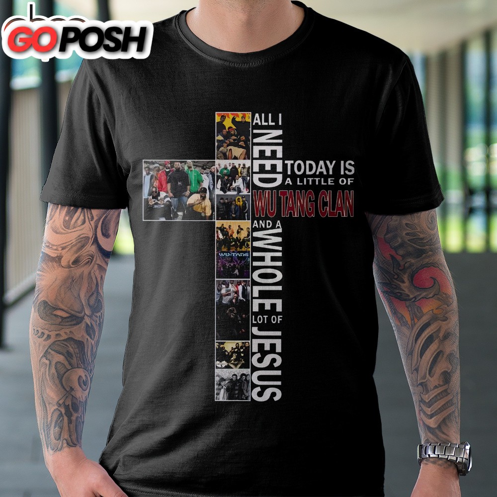 Wu-tang Clan All I Need Today Is a Little Coffee and a Whole Lot of Jesus Tshirt