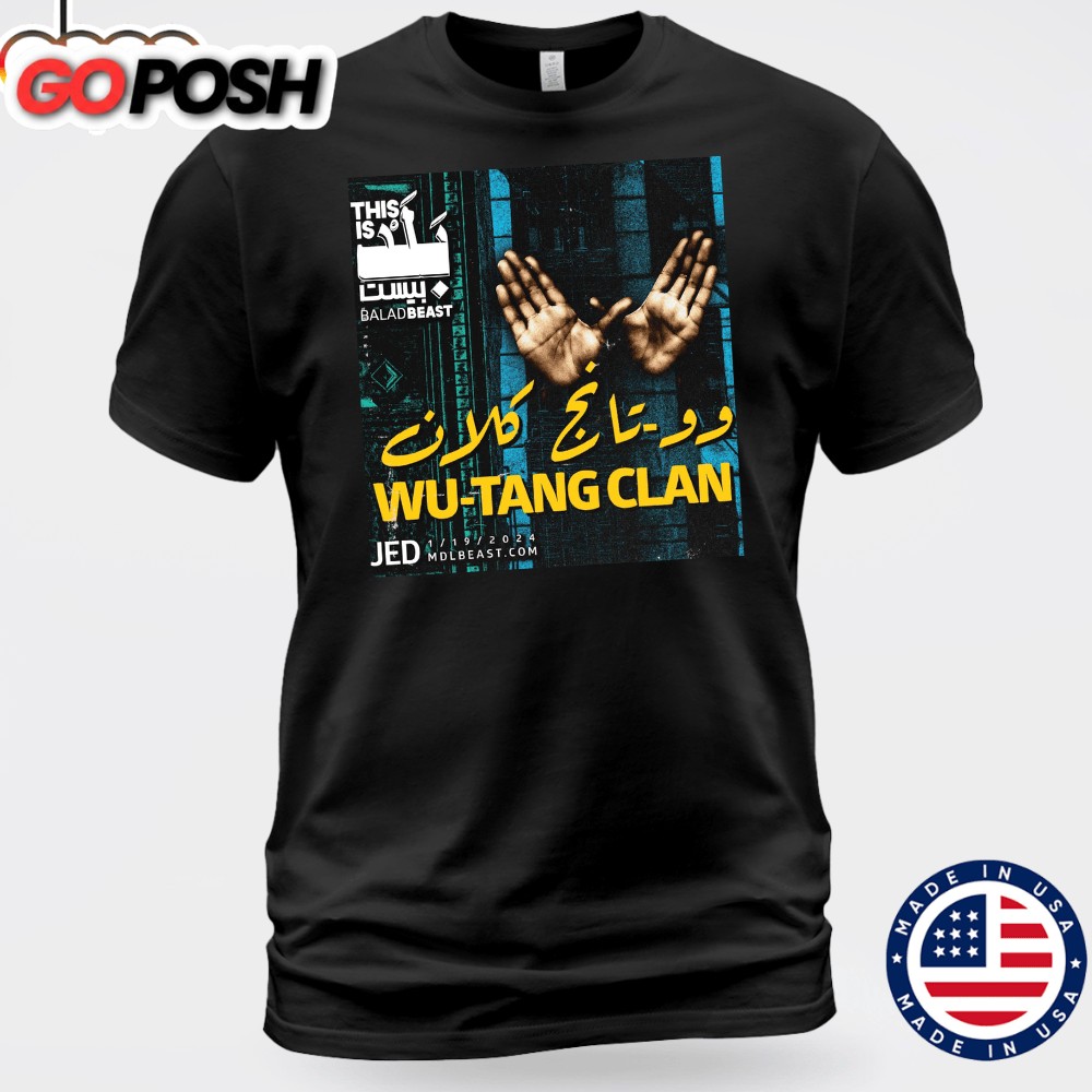 Wu-Tang Clan Balad Beast Well See You Tomorrow Black T-shirt