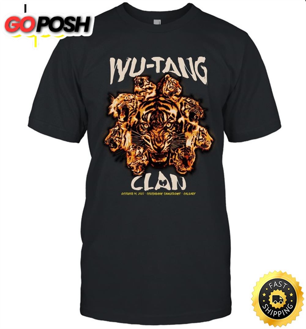 Wu-Tang Clan Calgary, Canada October 14, 2025 Limited Tee