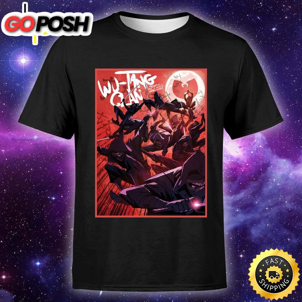 Wu Tang Clan Chicago October 8, 2025 Shirt