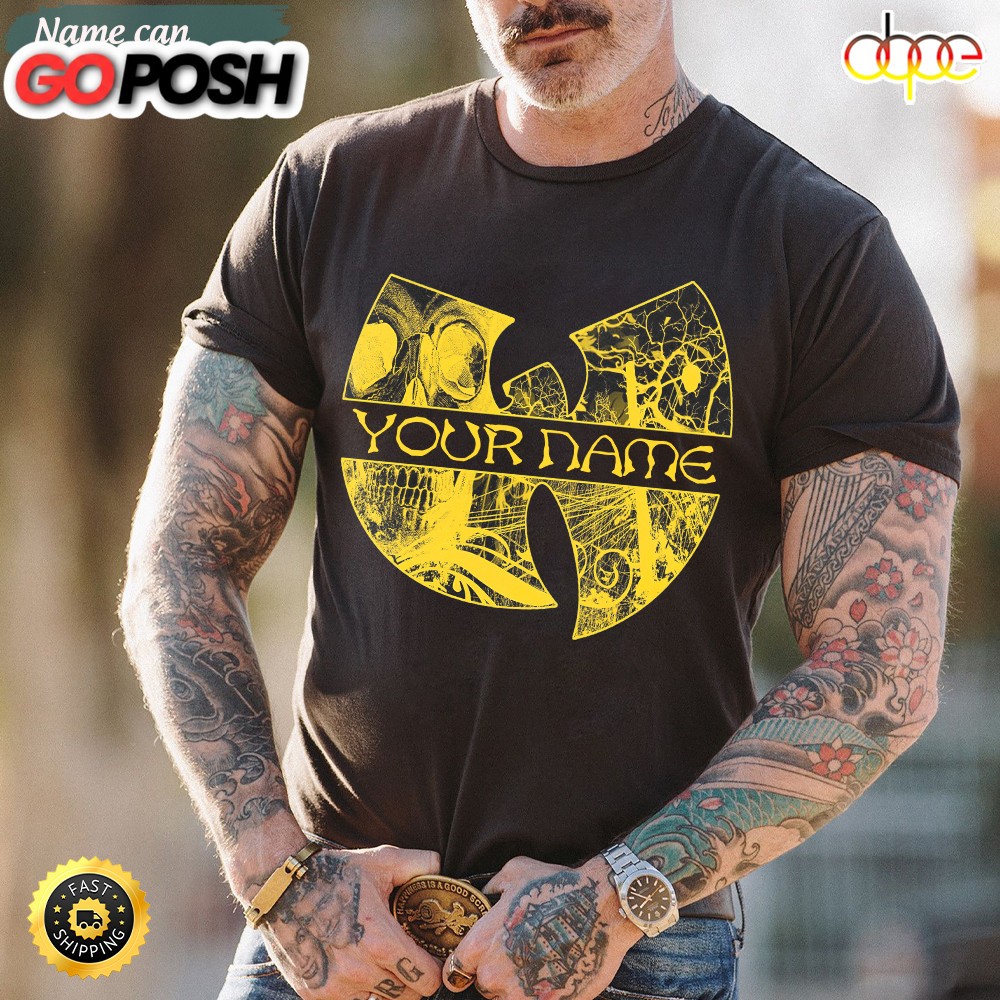 wu-tang-clan-custom-name-logo-unisex-t-shirt-hnatbzwe Wu-tang Clan Custom Name Logo Unisex T-shirt