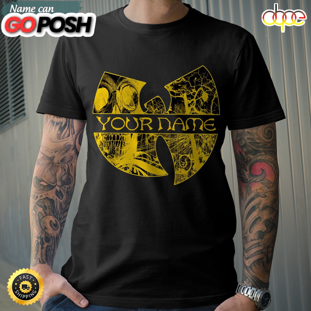 wu-tang-clan-custom-name-logo-unisex-t-shirt-hnatbzwe Wu-tang Clan Custom Name Logo Unisex T-shirt