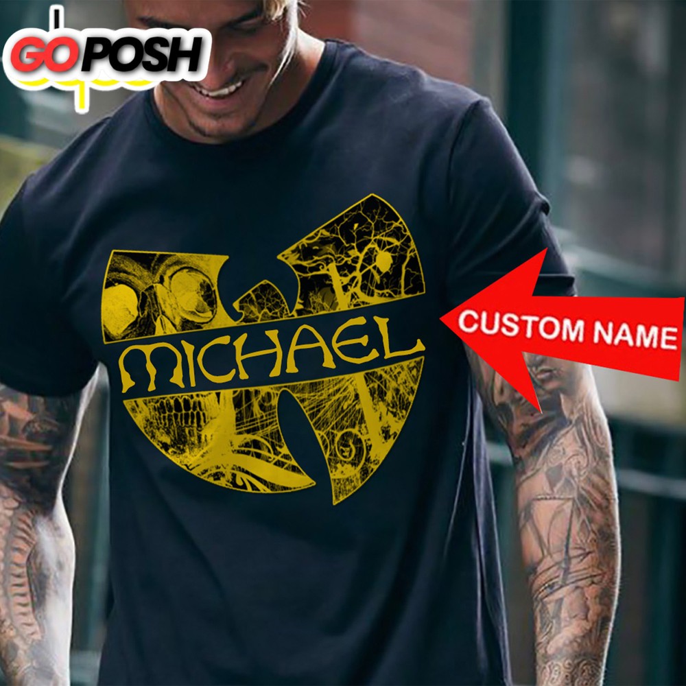 Wu-tang Clan Custom Name Logo Unisex T-shirt