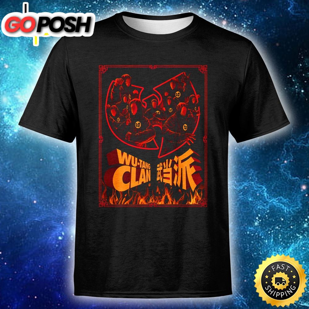 Wu Tang Clan Jacksonville September 23, 2025 Print Unisex Tshirt