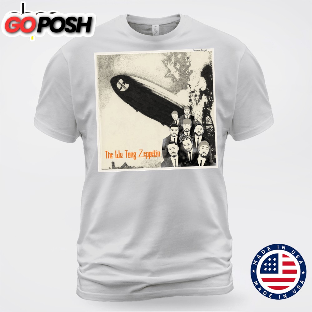 Wu-Tang Clan Led Zeppelin The Wu-Tang Zeppeli Unisex T-shirt