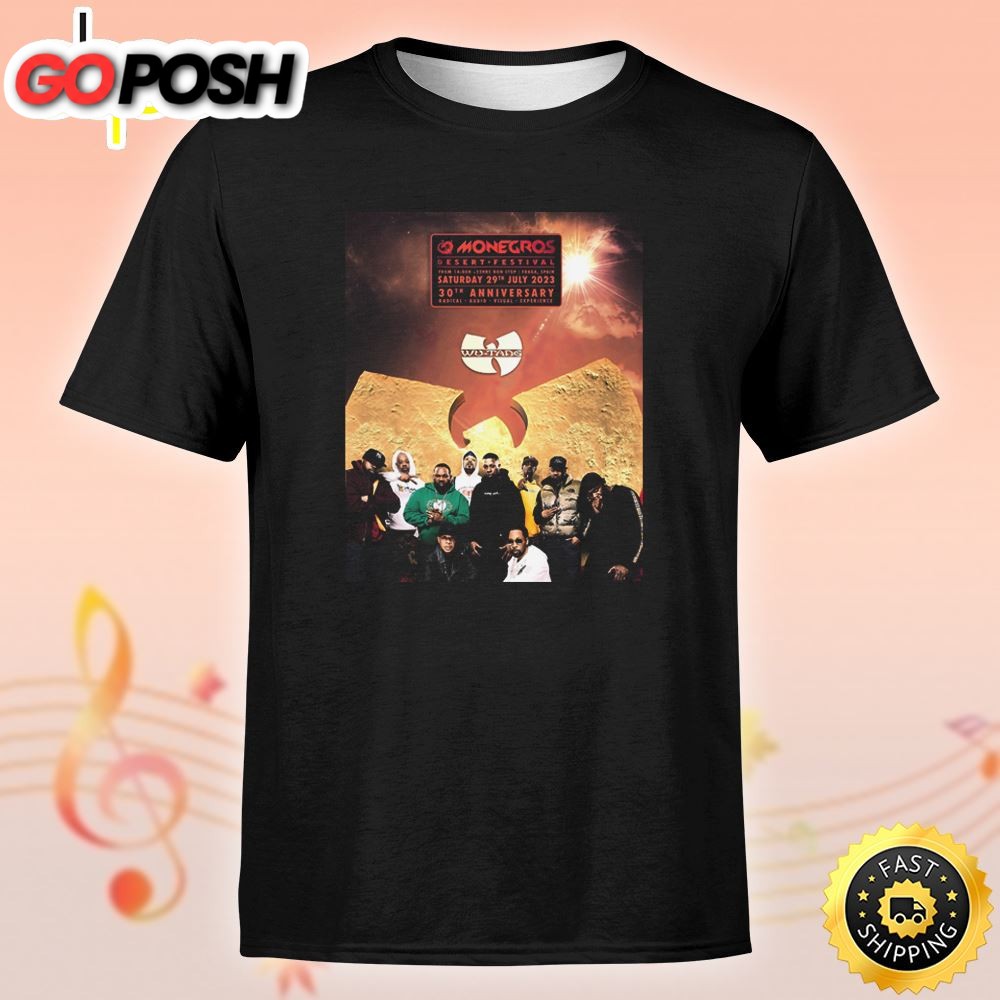 Wu-Tang Clan Monegros Desert Festival Basic Unisex T-Shirt