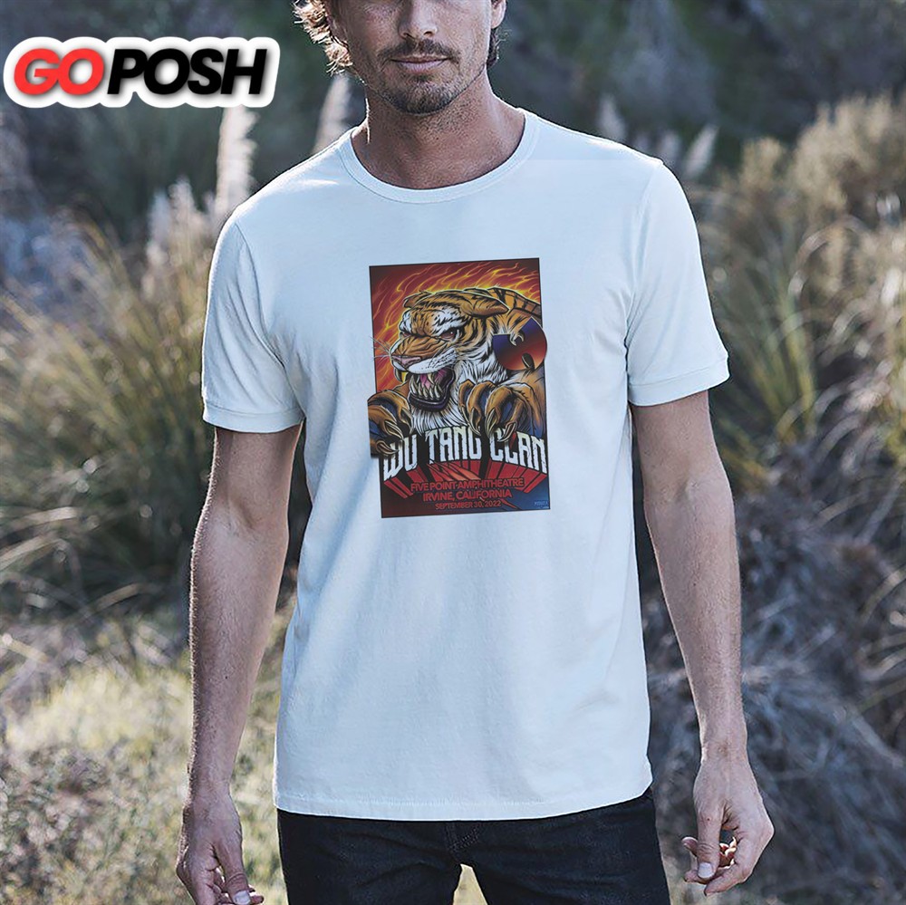 Wu-tang Clan New York State Of Mind Tour 2025 Fivepoint Ampitheatre T-shirt