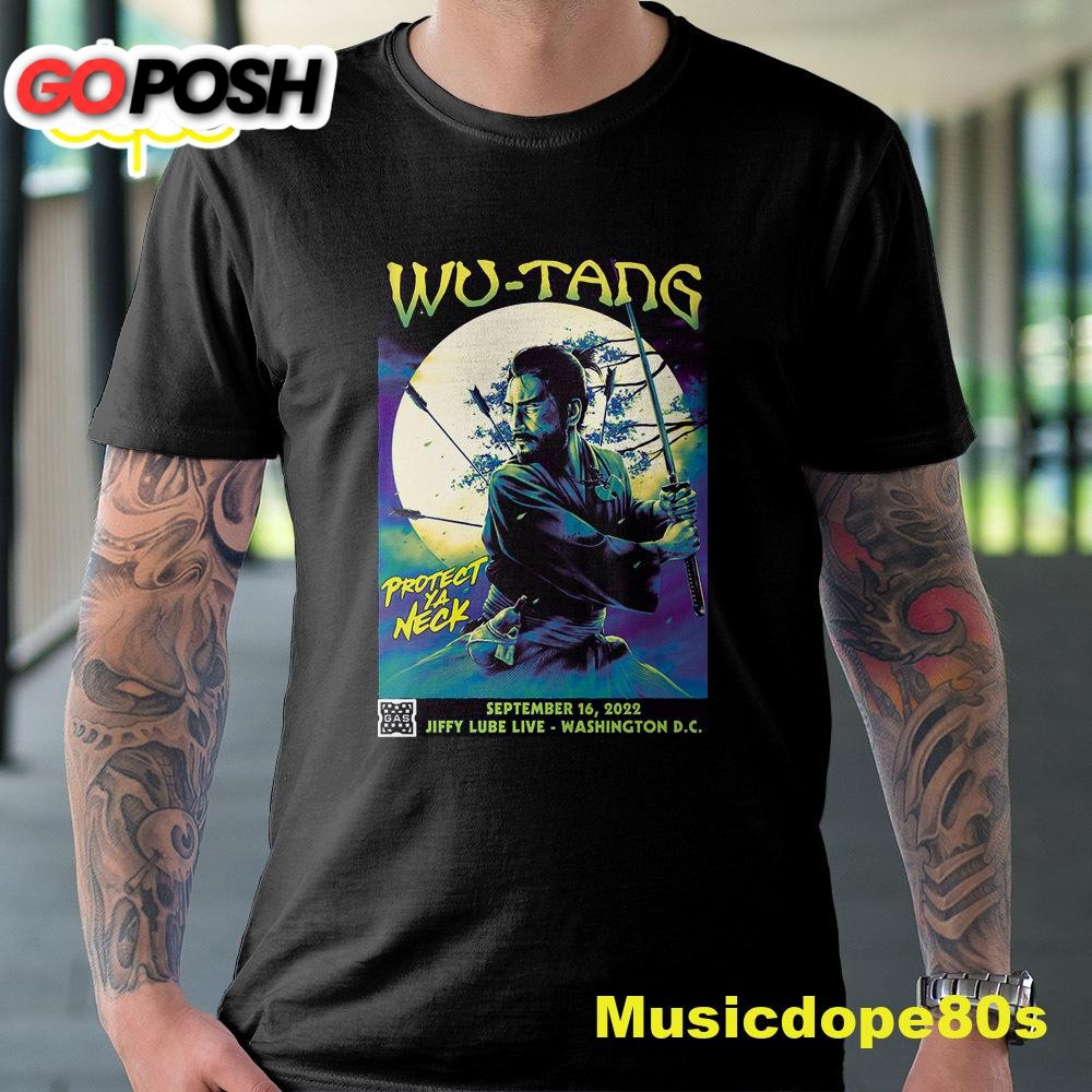 Wu-tang Clan New York State Of Mind Tour 2025 Protect Ya Neck In Bristow Tshirt