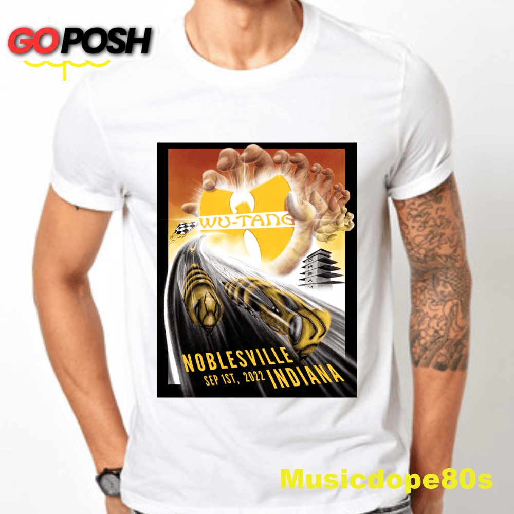Wu-Tang Clan Noblesville September 1, 2025 Unisex T-shirt