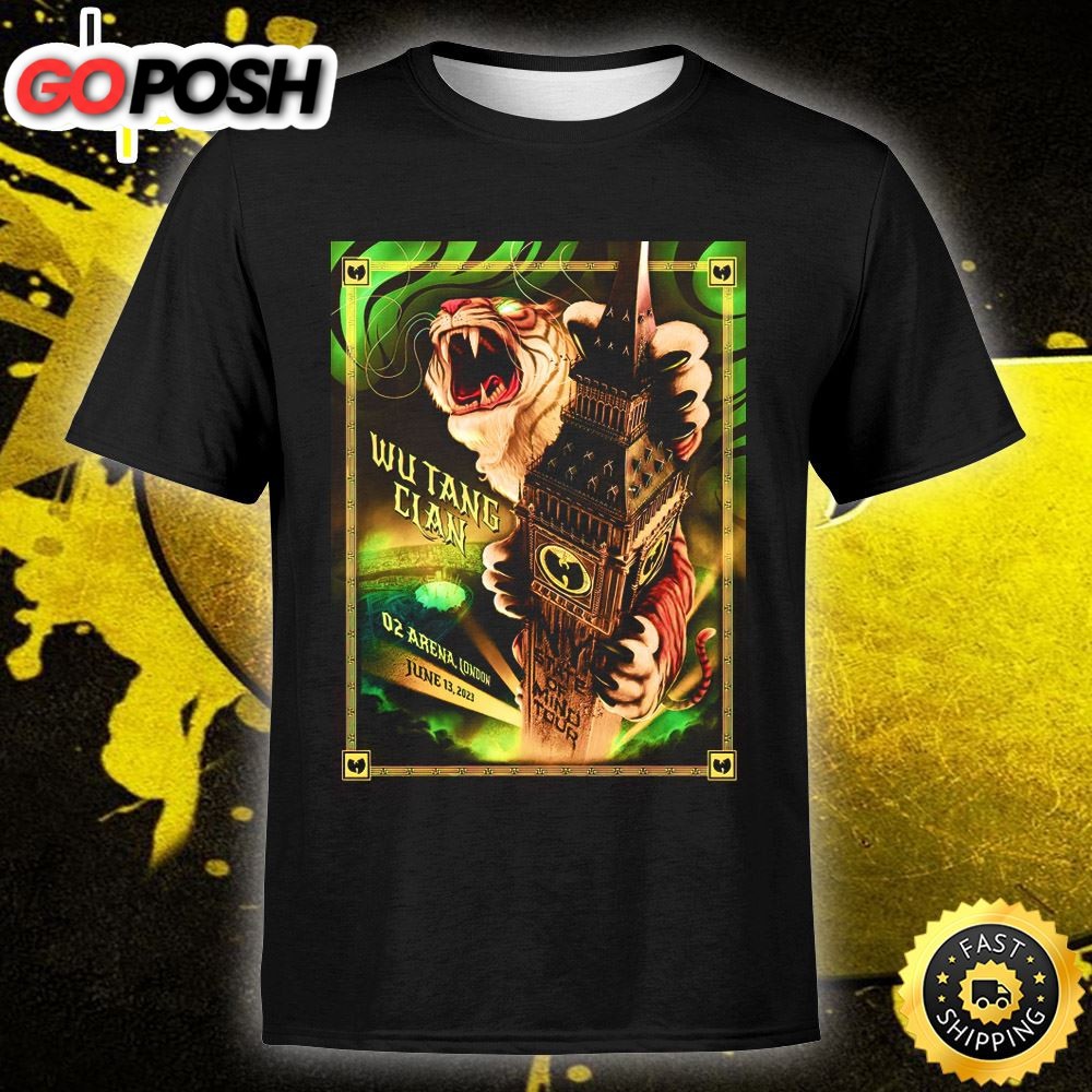 Wu-tang Clan O2 Arena In London Unisex Tshirt