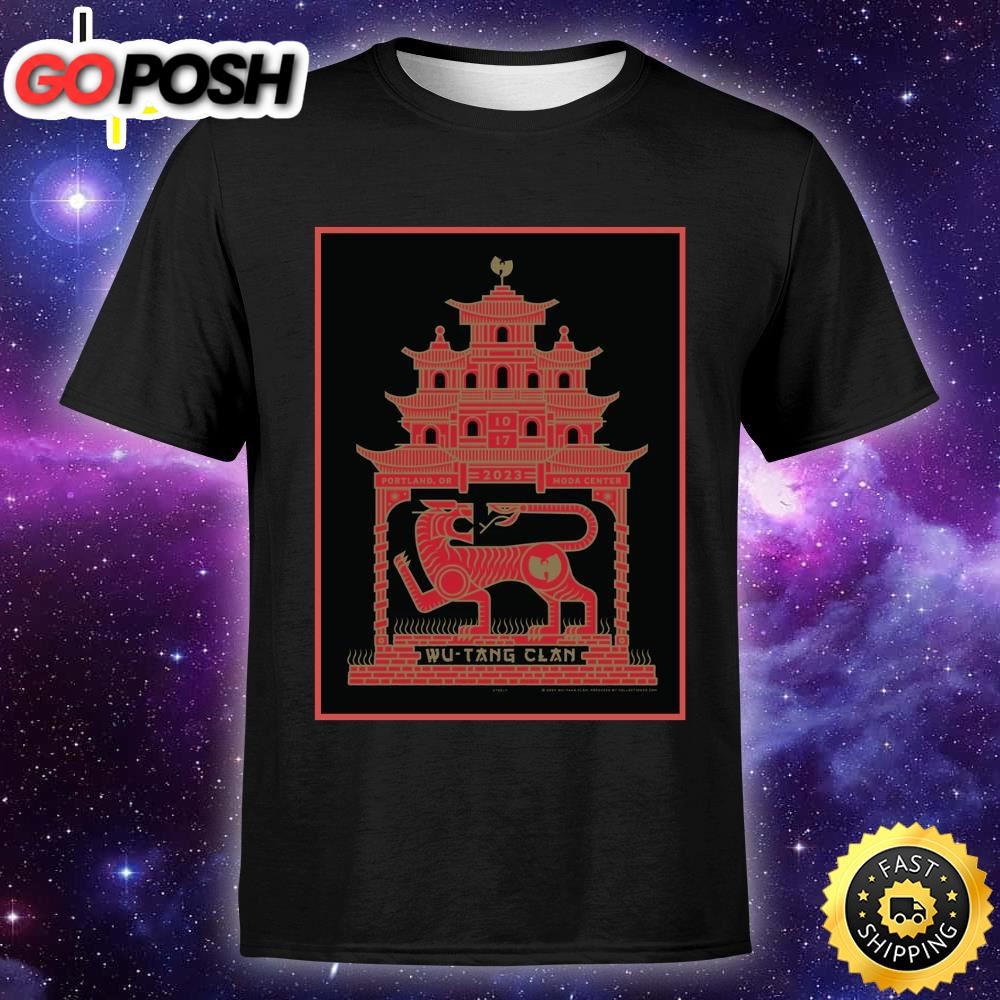 Wu Tang Clan Portland October 17, 2025 Shirt