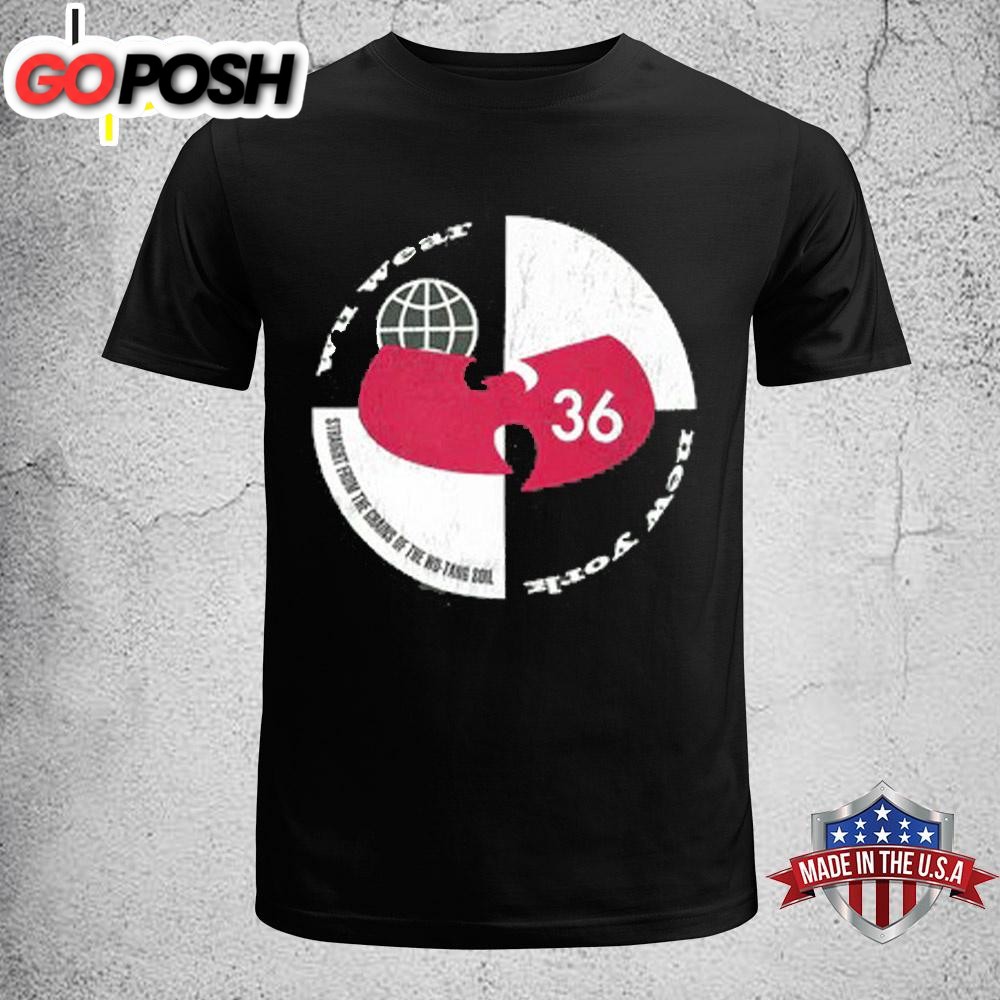 Wu-Tang Clan Split Quadrant Unisex T-Shirt