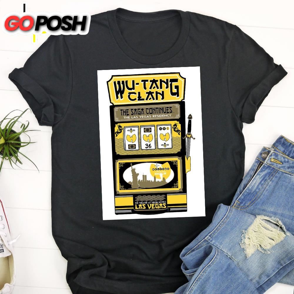 Wu-Tang Clan The Las Vegas Residency 2025 unisex T-shirt