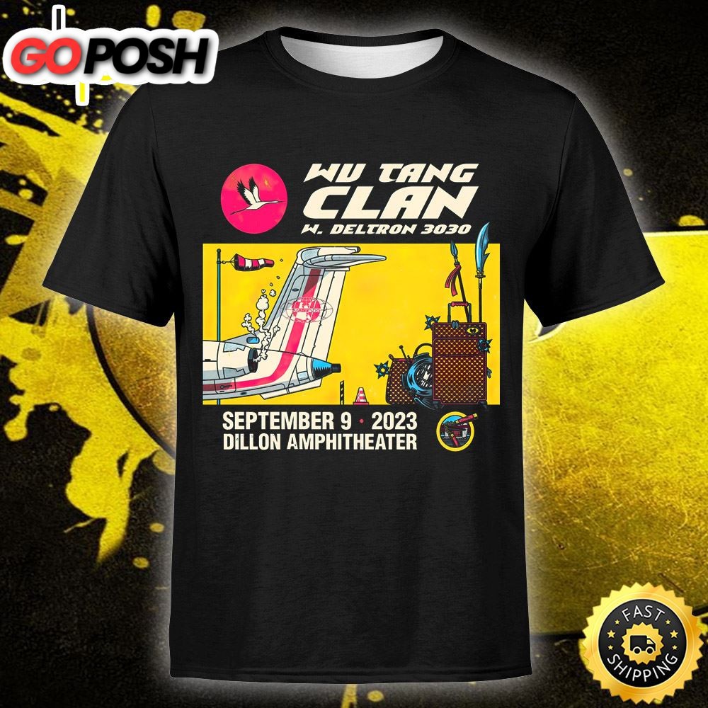 Wu-tang Clan Tour 2025 September 9th Dillon Amphitheater Unisex Tshirt
