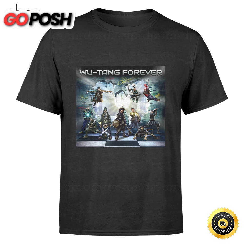 Wu-tang forever 36 chambers rap T-shirt