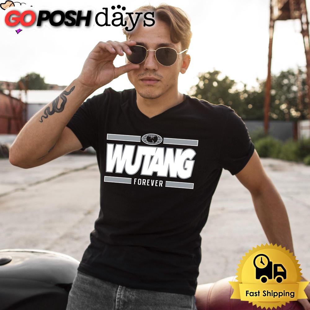 Wu-Tang Forever Grey And Black T Shirt