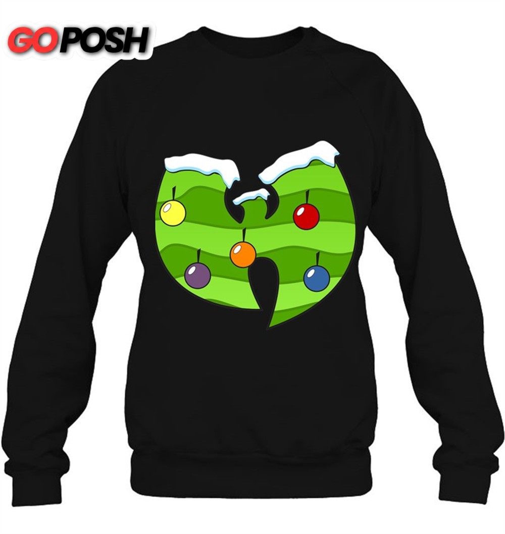 wu-tang-logo-christmas-tree-classic-t-shirt-dev1hrif Wu-Tang Logo Christmas Tree Classic T-shirt