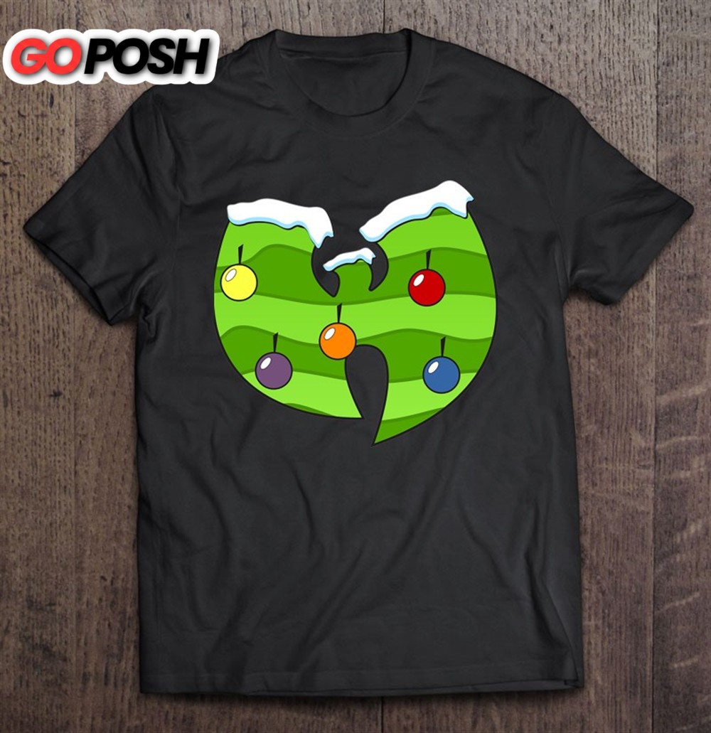 Wu-Tang Logo Christmas Tree Classic T-shirt