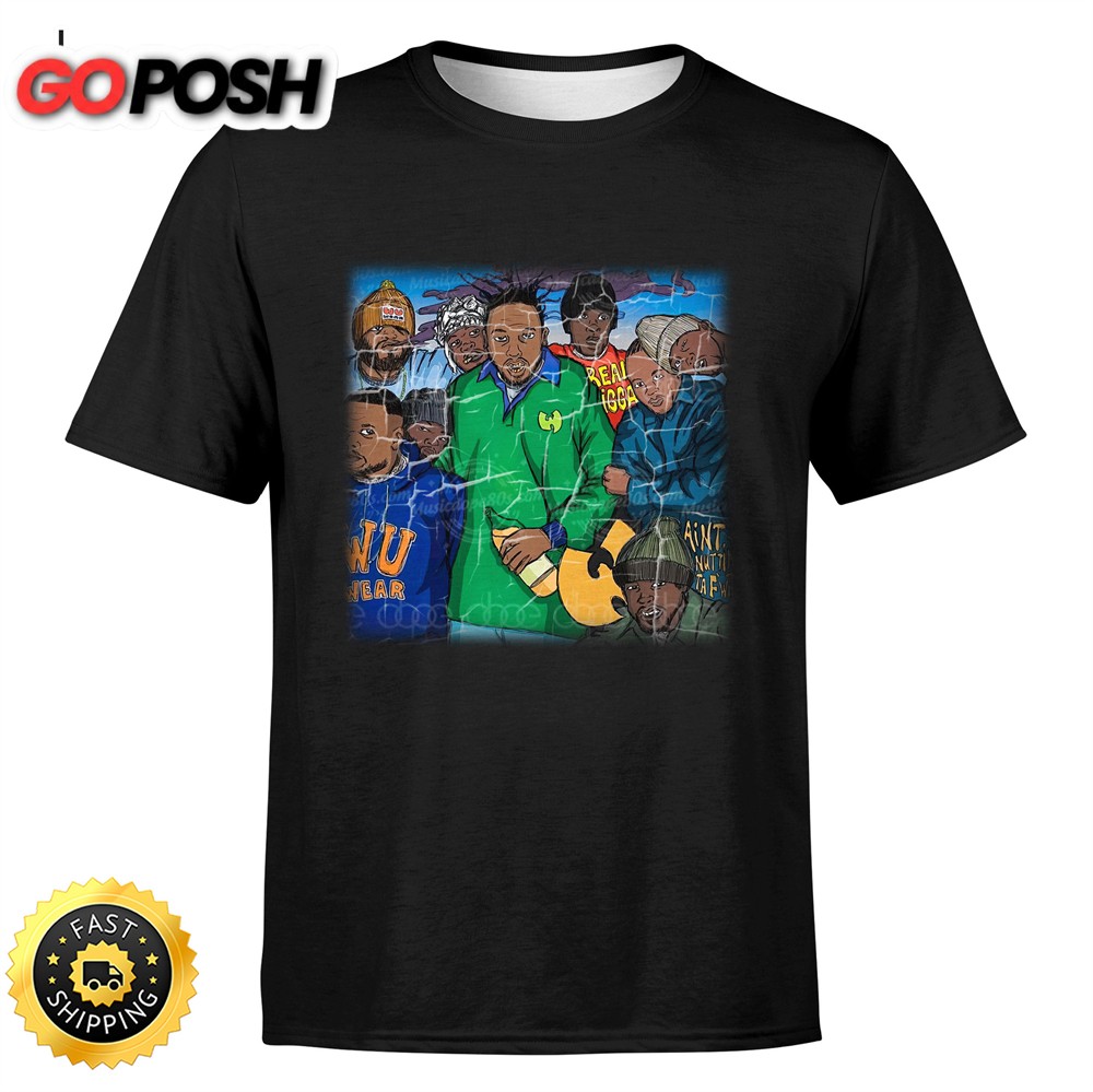 Wu tang members 90s hip-hop look T-Shirt