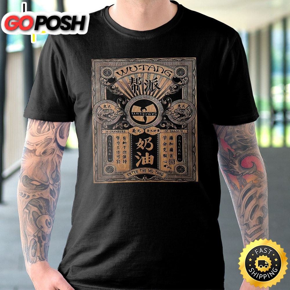 Wutang Clan Tour 2023 Enter The Wu – Tang Unisex T-shirt