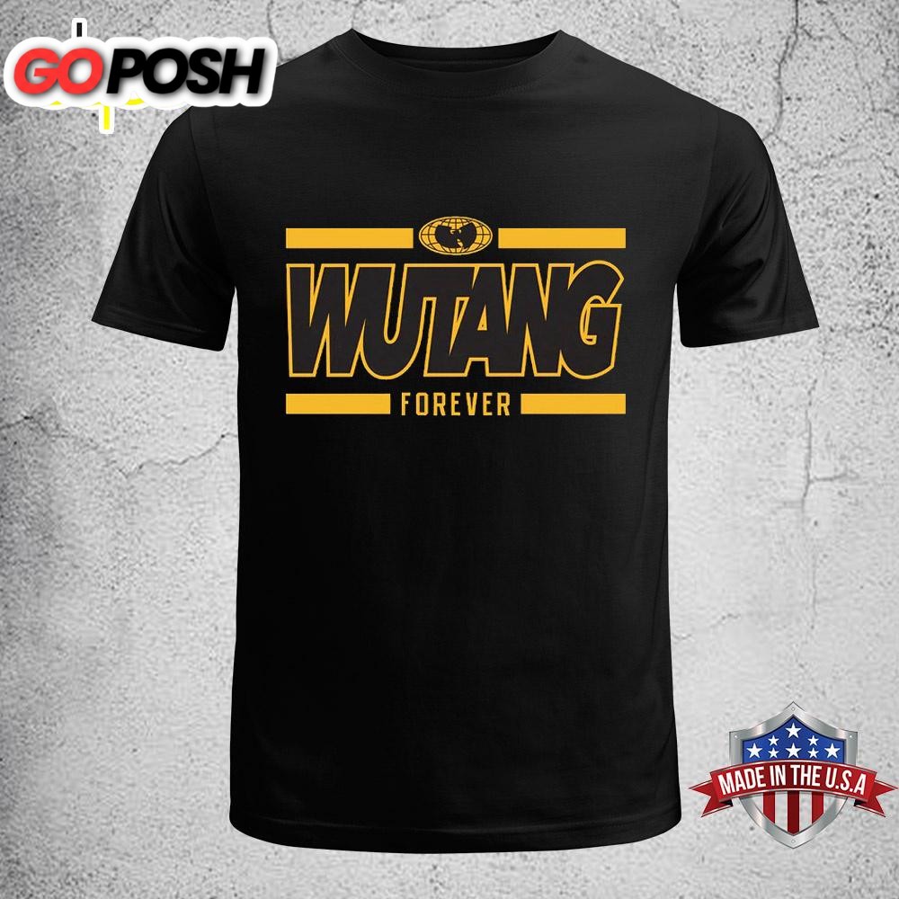 WuTang Forever Gold And Black Unisex t-Shirt