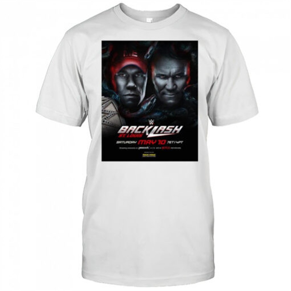 wwe-backlash-john-cena-will-defend-the-undisputed-wwe-championship-against-randy-mg06lv53 WWE Backlash John Cena will defend the Undisputed WWE Championship against Randy Orton St. Louis May 10 2025 t-shirt